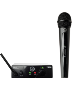 AKG WMS40 Mini Single Vocal Set Wireless Microphone System - Band A sku number 3347X00110