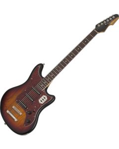 Schecter Hellcat-VI guitar in 3-Tone Sunburst Pearl sku number SCHECTER293