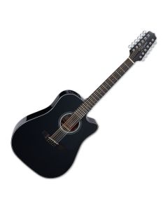 Takamine GD30CE 12-String Acoustic-Electric Guitar in Gloss Black sku number TAKGD30CE12BLK