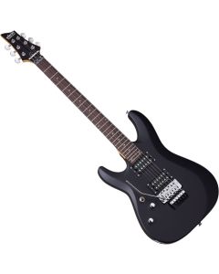 Schecter C-6 FR Deluxe LH guitar in Satin Black sku number SCHECTER436