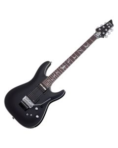Schecter Damien Platinum-6 FR S guitar in Satin Black sku number SCHECTER1189