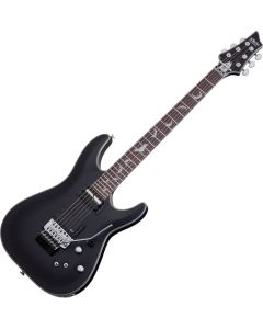 Schecter Damien Platinum-6 FR S guitar in Satin Black sku number SCHECTER1189
