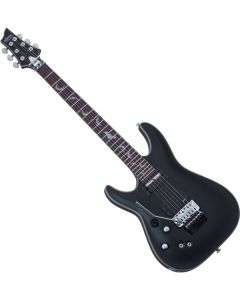 Schecter Damien Platinum-6 FR S LH guitar in Satin Black sku number SCHECTER1190