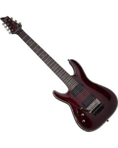 Schecter Hellraiser C-7 FR LH guitar in Black Cherry sku number SCHECTER1832