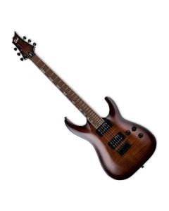 ESP LTD H-200FM Electric Guitar Dark Brown Sunburst B Stock sku number LH200FMDBSB.B