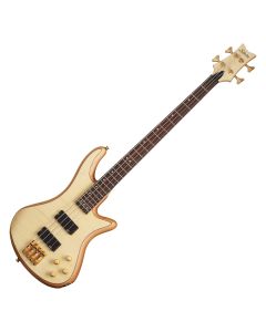 Schecter Stiletto Custom-4 bass in Natural Satin sku number SCHECTER2531