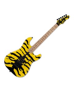 ESP LTD GL-200MT Electric Guitar in Yellow with Tiger Graphic sku number LGL200MT