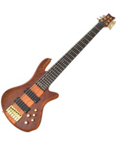 Schecter Stiletto Studio-6 guitar in Honey Satin sku number SCHECTER2730