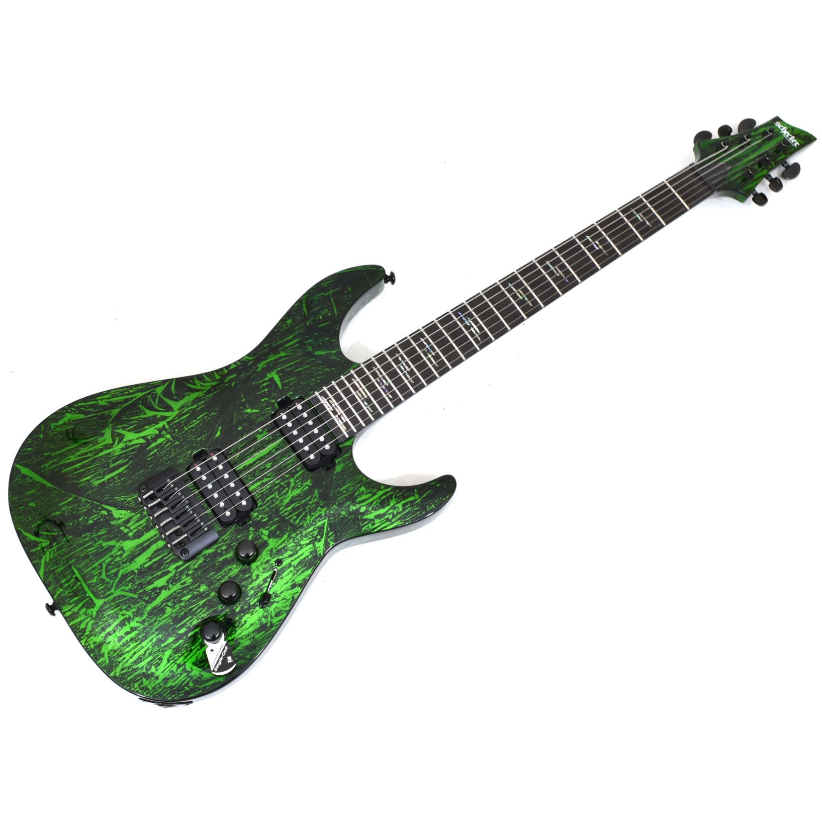 Schecter C-1 Silver Mountain Electric Guitar Toxic Venom B
