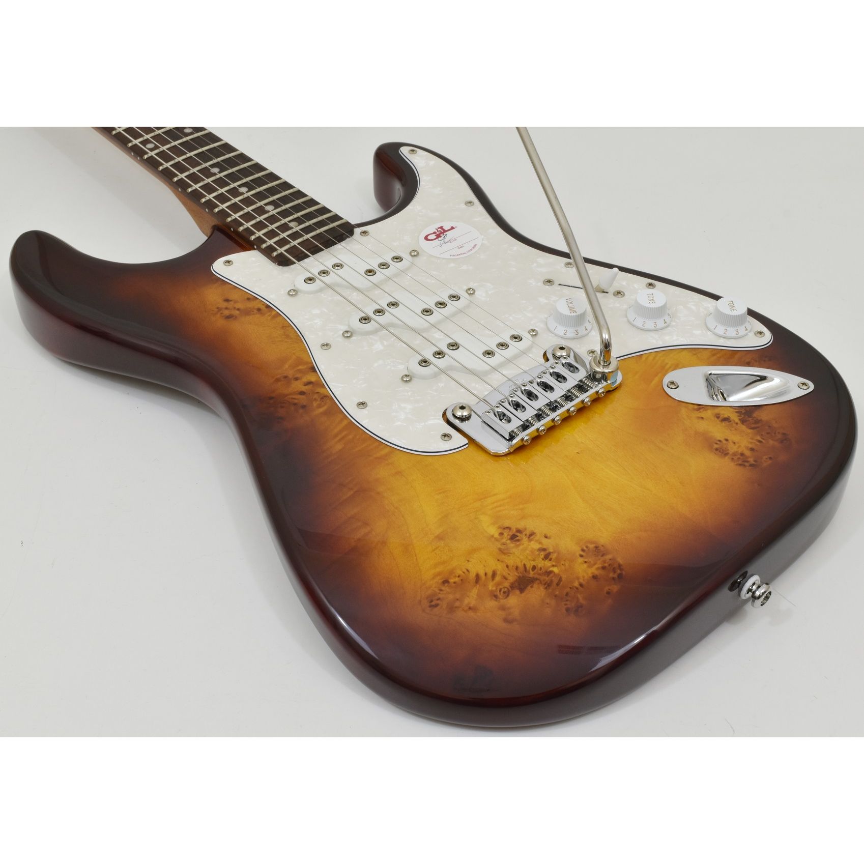 G&L Tribute Comanche Electric Guitar Tobacco Sunburst