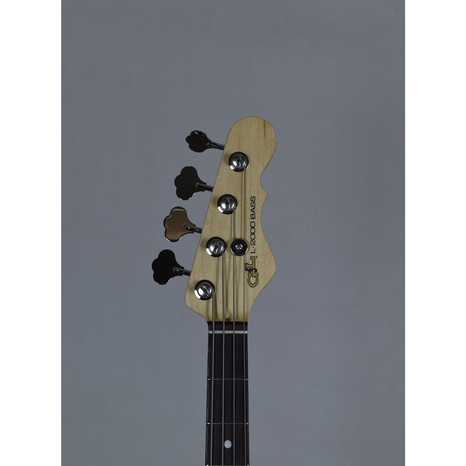G&L USA Custom Made L-2000 Mango Top Electric Bass in Honeyburst