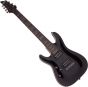 Schecter Omen-7 Left-Handed Electric Guitar in Gloss Black Finish sku number SCHECTER2069