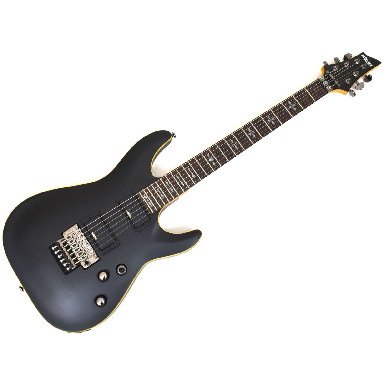 Schecter Demon-6 FR Electric Guitar Aged Black Satin B-Stock 1504