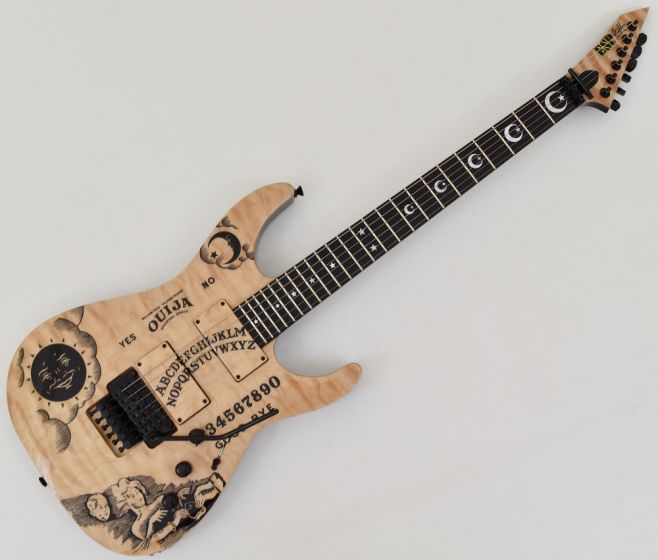 Esp Kh Ouija Kirk Hammett Japan Signature Guitar In Natural With Case