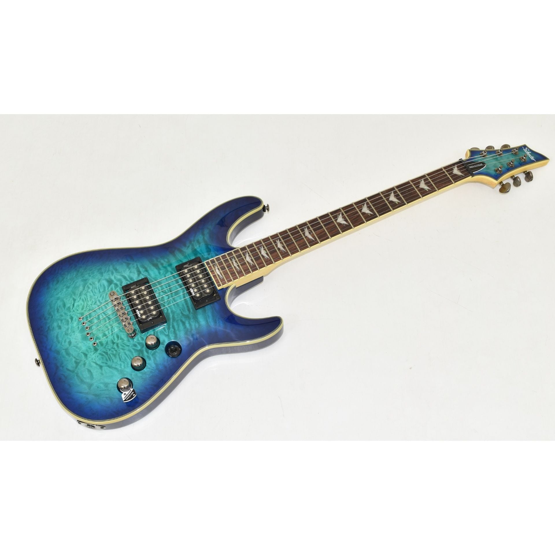 Schecter Omen Extreme-6 Electric Guitar Ocean Blue Burst B-Stock 0395