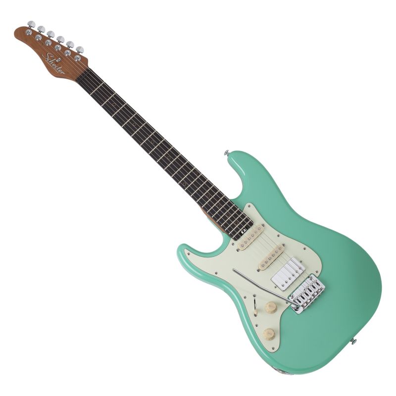 SCHECTER Stratocasterタイプ　グリーン Schecter Nick Johnston LH HSS Recording Guitar | Studio Gears