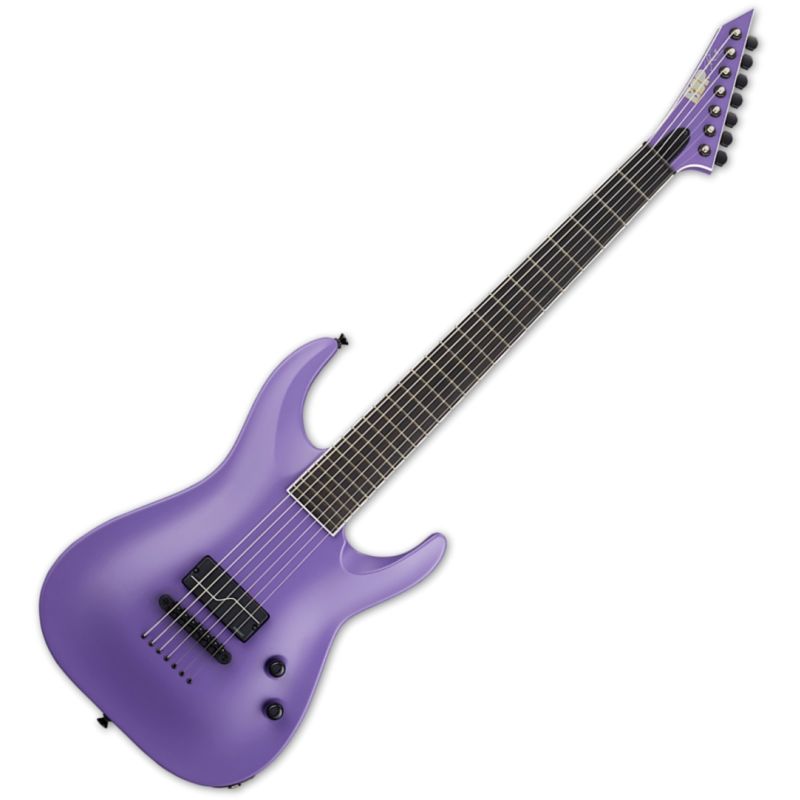 ESP STEF BARITONE-7 1 HUM Stephen Carpenter Electric Guitar Purple Sat