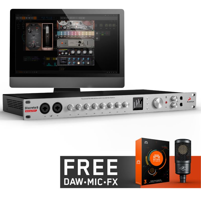 Antelope Audio Discrete 8 Synergy Core Audio Interface