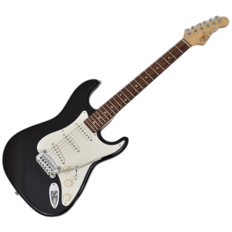 G&L Fullerton Deluxe Legacy Jet Black | Studio Gears