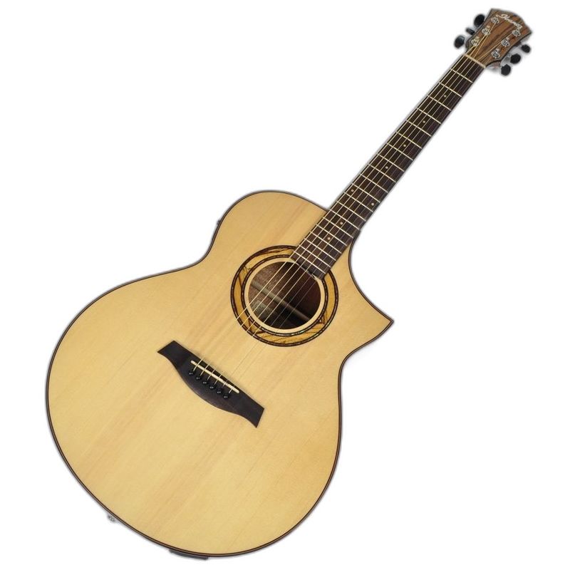 Ibanez AEW23ZW-NT AEW Series Acoustic Electric Guitar in Natural High