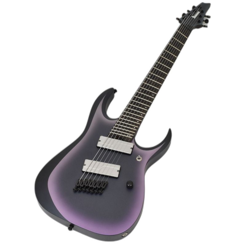 Ibanez RGD71ALMS BAM RGD Axion Label Multi Scale 7 String Black Aurora