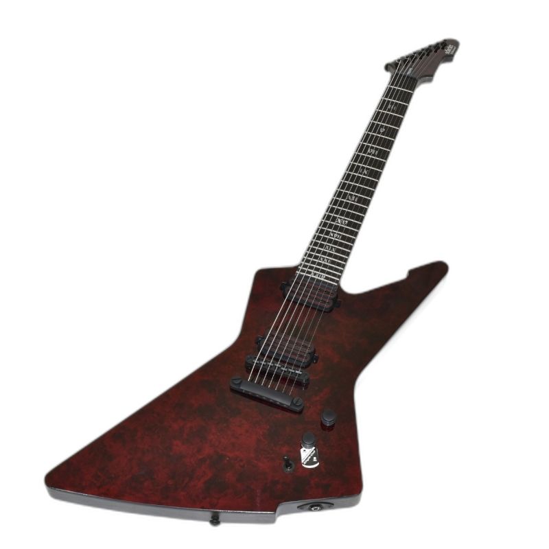 Schecter E-7 Apocalypse Guitar Red Reign B-Stock 1358 - 3071 | Studio