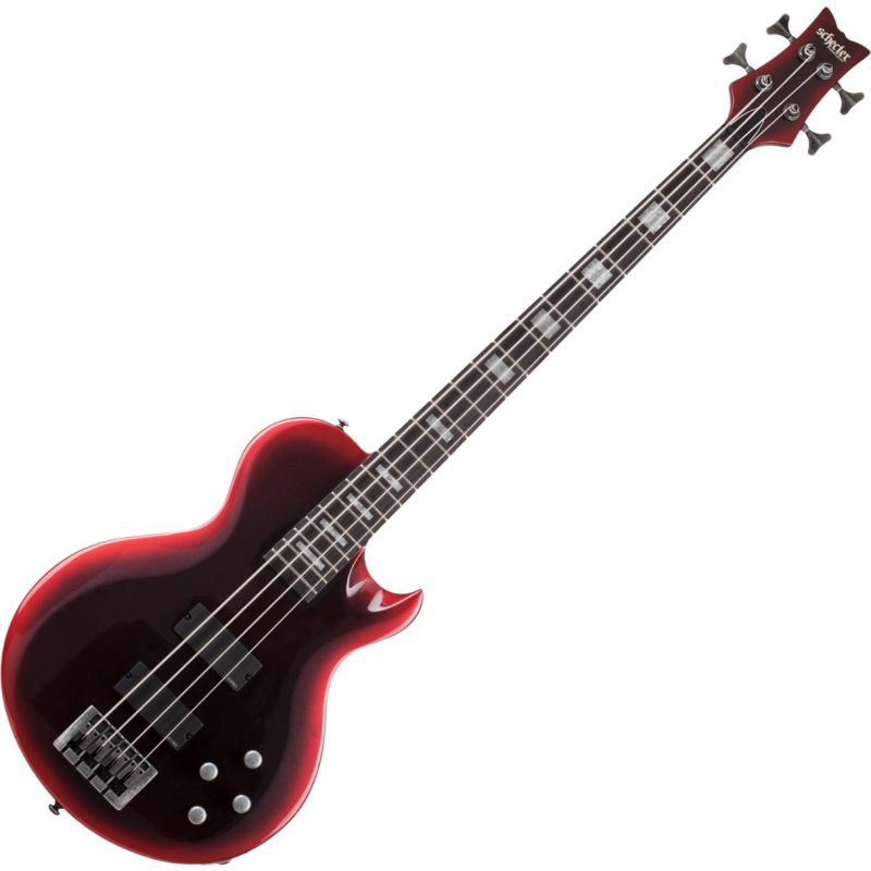 Schecter NP-4 String Nadja Peulen Bass Red | Studio Gears