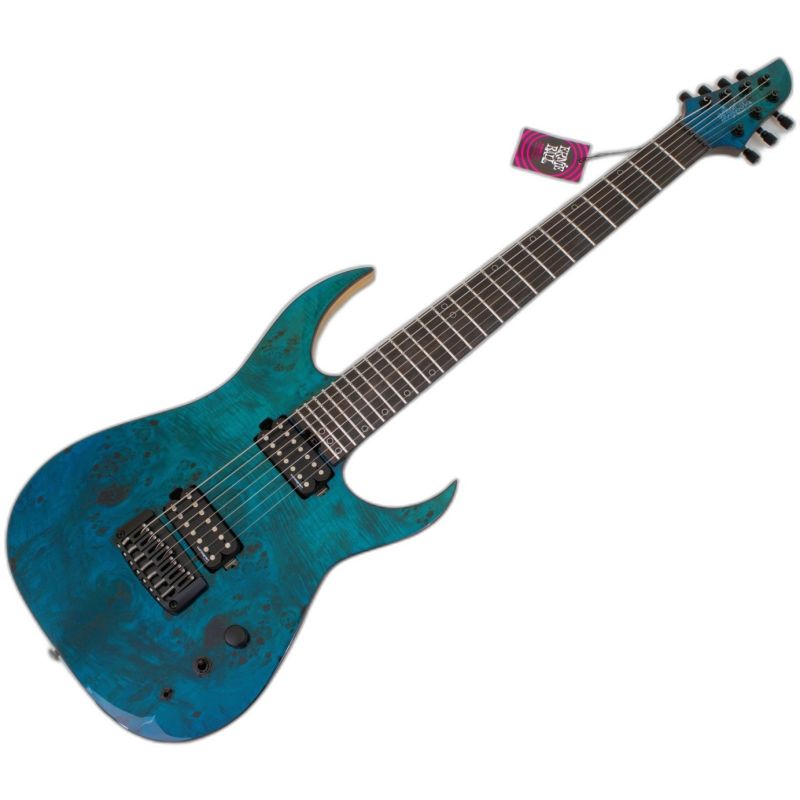 Schecter KM-7 MK-III Lagoon Fade | Studio Gears