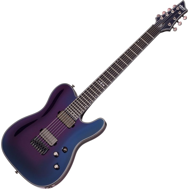 Schecter Hellraiser Hybrid PT-7 Electric Guitar Ultra Violet