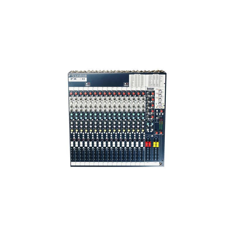 Soundcraft FX16II アナログミキサー 16ch Lexicon Soundcraft FX16ii Recording Mixer | Studio Gears
