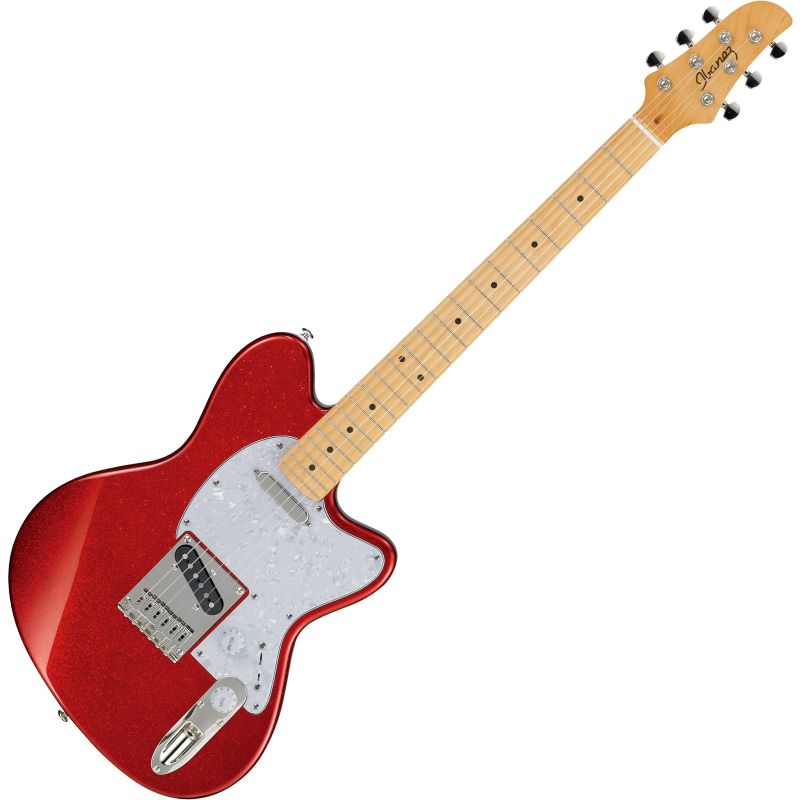 Ibanez Talman Standard TM302PM Electric Guitar Red Sparkle