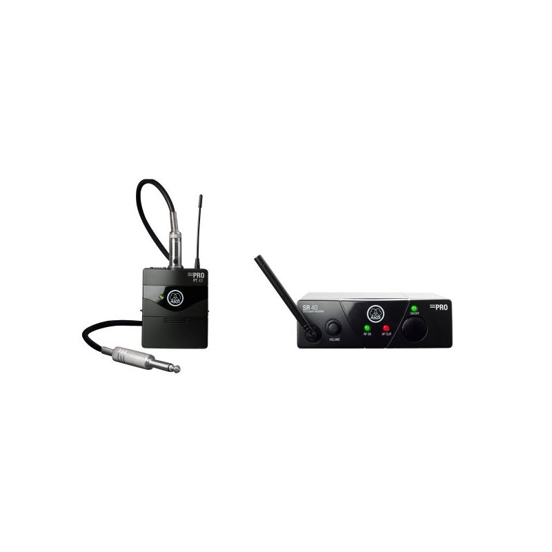 AKG WMS40 Mini Single Instrumental Set Wireless Microphone System - Fr