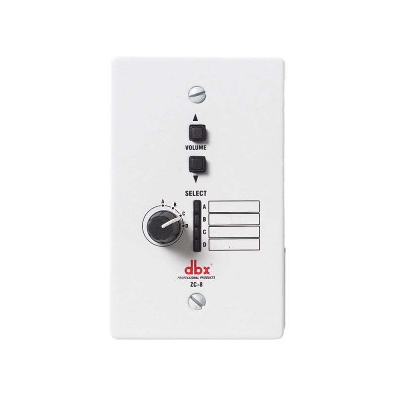 dbx ZC8 Wall Mounted Zone Controller | Studio Gears