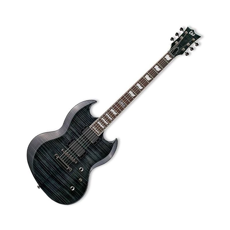 ESP LTD VIPER-300FM Guitar in See-Through Black