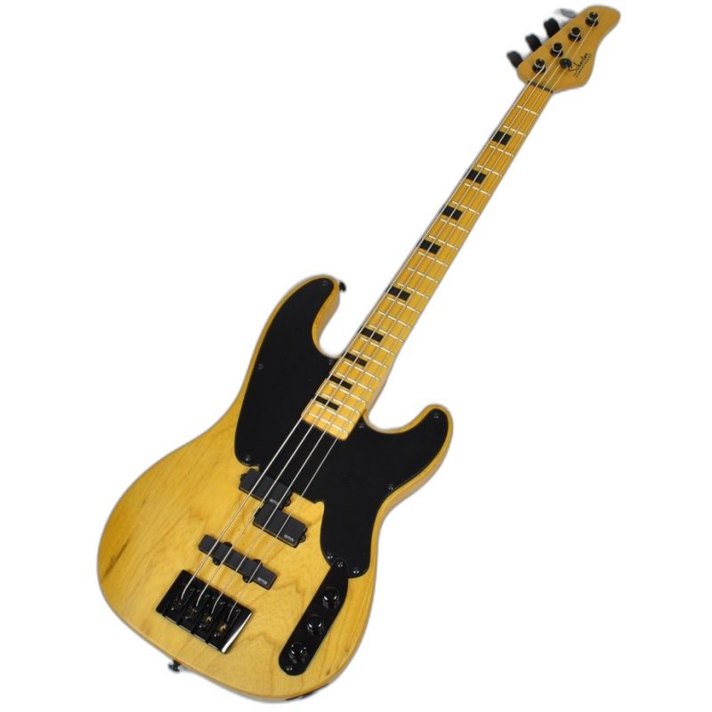 Schecter Model-T Session Electric Bass in Aged Natural Satin Finish