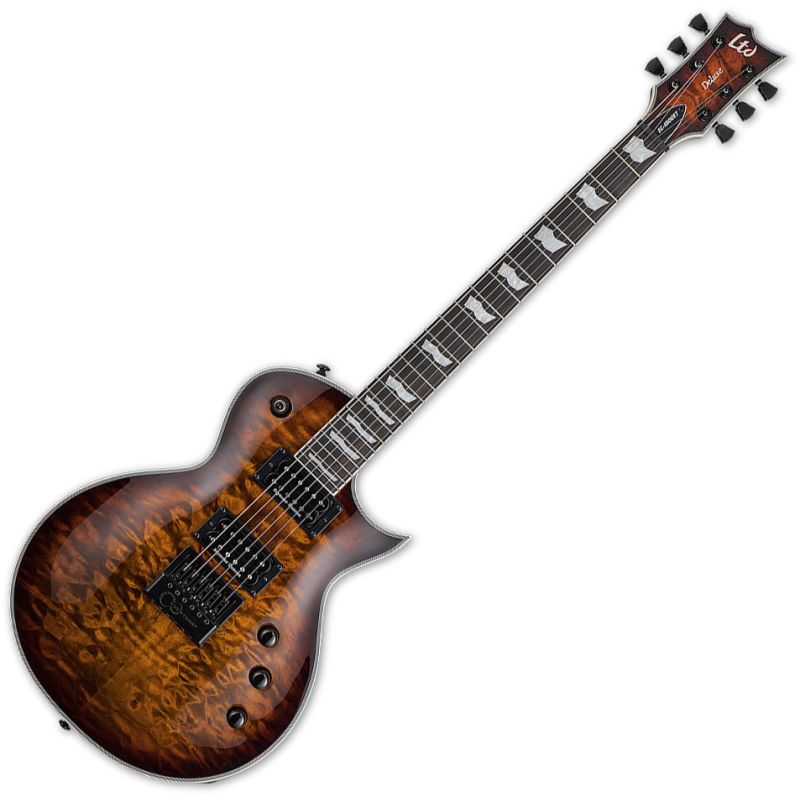 ESP LTD EC-1000 Evertune Electric Guitar Dark Brown Sunburst