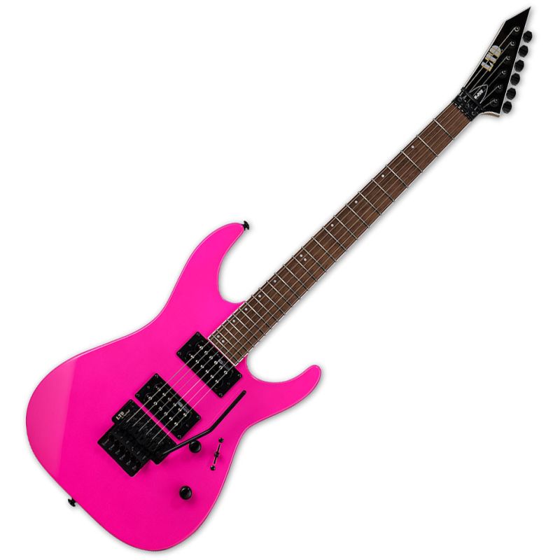 ESP LTD M-200 Electric Guitar Neon Pink