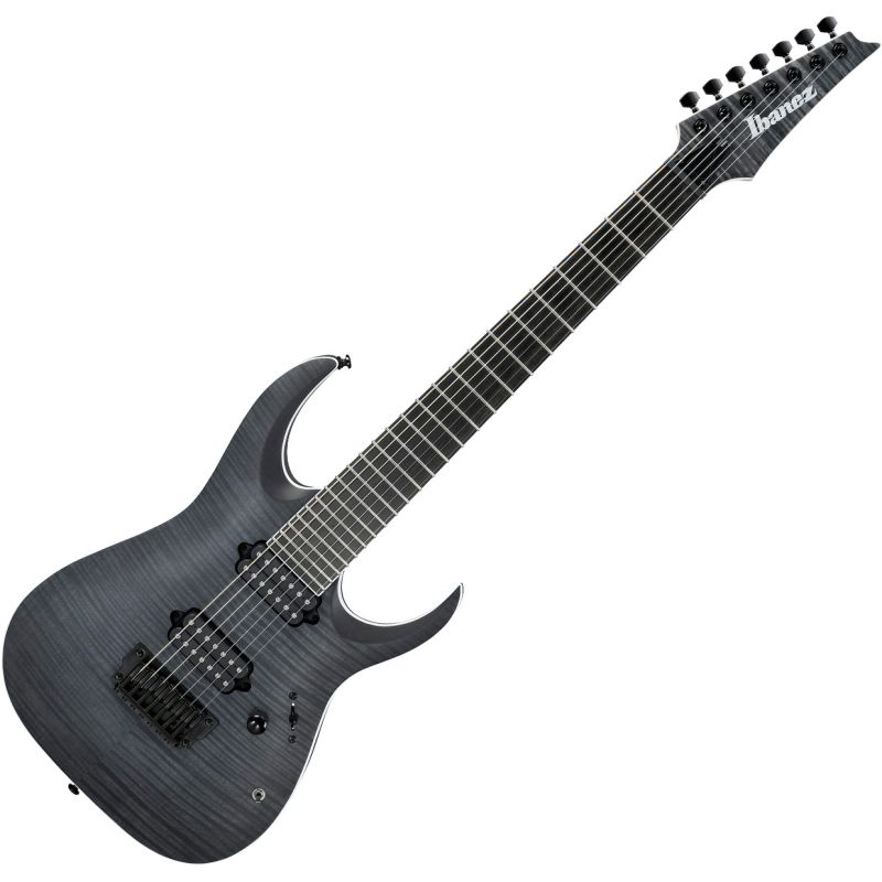 アイバニーズ IBANEZ RGAIX7FM 7弦 IRON LABELシリーズ Ibanez RGAIX7FM Electric Guitar Transparent Gray Flat