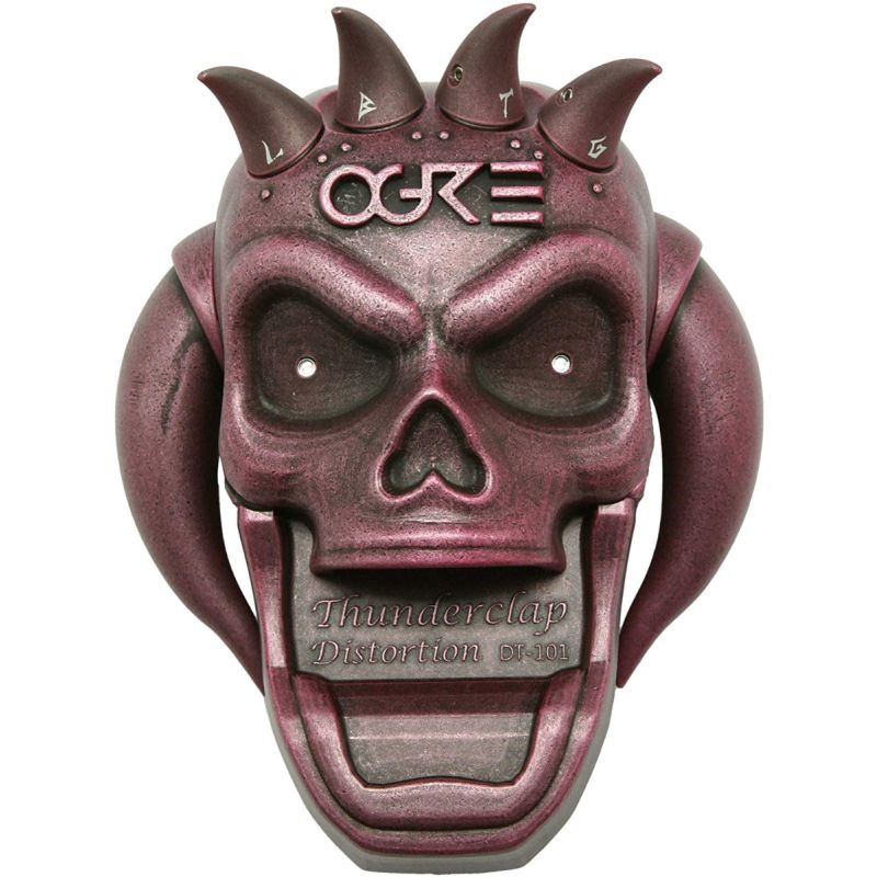 Ogre Thunderclap Distortion Special Edition Pedal - Red