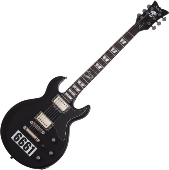 Schecter Signature Zacky Vengeance 6661 Electric Guitar in Satin Black Finish sku number SCHECTER207