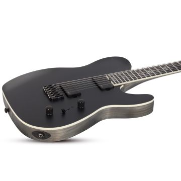Schecter PT SLS Evil Twin Electric Guitar Satin Black sku number SCHECTER1342