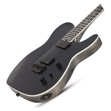 Schecter PT SLS Evil Twin Electric Guitar Satin Black sku number SCHECTER1342