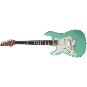 Schecter Nick Johnston Traditional HSS Left Handed Electric Guitar Atomic Green sku number SCHECTER1543