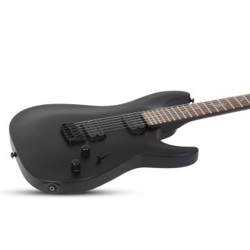 Schecter Damien-6 Electric Guitar Satin Black sku number SCHECTER2470