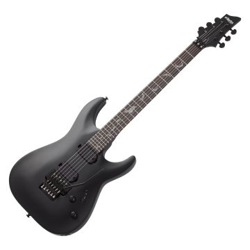 Schecter Damien-6 FR Electric Guitar Satin Black sku number SCHECTER2471
