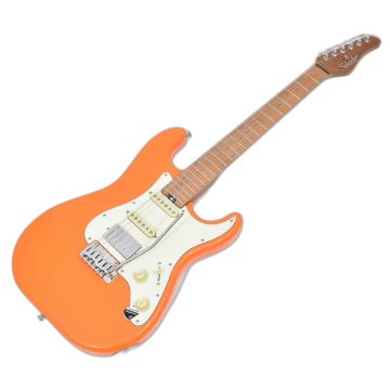 Schecter Nick Johnston Traditional HSS Electric Guitar Atomic Orange B Stock 0774 sku number SCHECTER1538-B0774