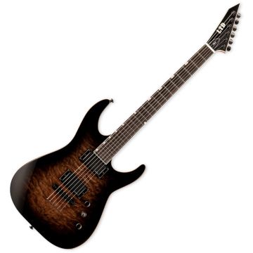 ESP LTD JM-II Electric Guitar in Black Shadow Burst sku number LJMIIQMBLKSHB