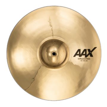 SABIAN 14" AAX X-Plosion Hat Top Brilliant Finish sku number 2140287X/1B