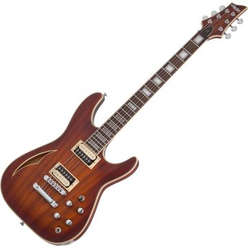 Schecter C-1 E/A Classic Guitar in Faded Vintage Sunburst sku number SCHECTER642