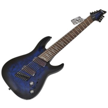 Schecter Omen Elite-8 Multiscale Guitar See Thru Blue Burst sku number SCHECTER2467